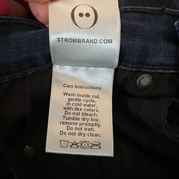 Strom Tio Skinny Stretch 5 Pocket Low Rise Jeans Size 25 - Picture 9 of 9